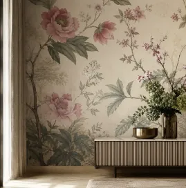 Floral Design Wallpapers by Sanskriti Decor in Raj Nagar Extension Ghaziabad